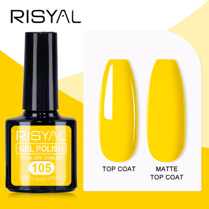 New gel polish in fluorescent colors. Gel nail polish color gel for manicure. Phototherapy gel.