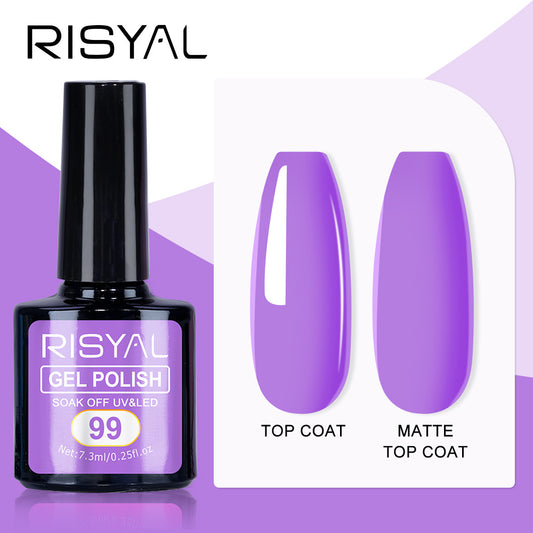 New gel polish in fluorescent colors. Gel nail polish color gel for manicure. Phototherapy gel.